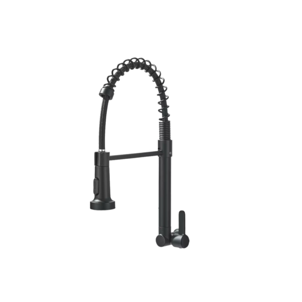 Torneira Cozinha Malibu parede Gourmet 1/4 Volta Cromada Pia Inox preta preta e dourada bancada casa nova vi