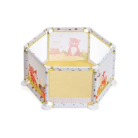 Cercadinho Infantil Chiqueiro Portátil Playpen MaxiBaby (Bege)