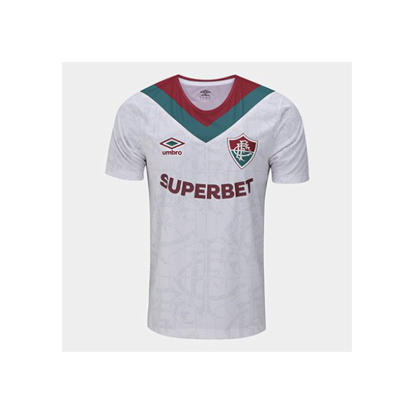 Camisa Fluminense III 24/25 s/n° Torcedor Umbro Masculina - Cinza