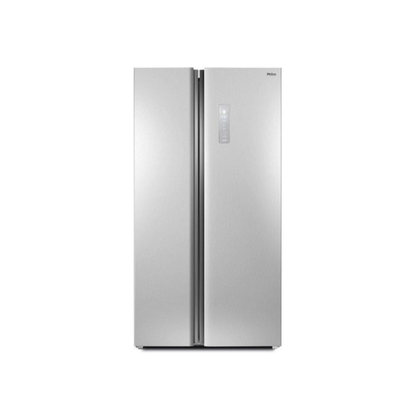 Geladeira Philco 489 Litros Prf504i Side By Side Inverter Inox