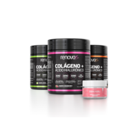 Kit 3 Colágenos com Ácido Hialurônico Haplex Plus Verisol e Biotina - Renova Be