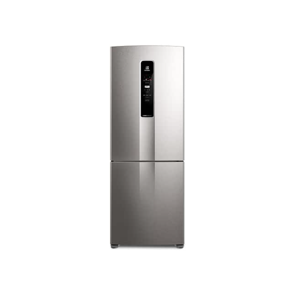 Geladeira Electrolux Frost Free 490L Efficient com AutoSense Inverse Inox Look (IB7S) 127V