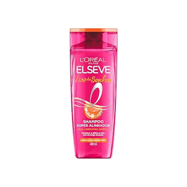 Shampoo L'Oréal Paris Elseve Liso dos Sonhos 400ML