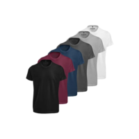 Kit 6 Camiseta Masculina Algodão Confort By Zaroc