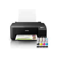 Impressora Epson EcoTank L1250 - Tanque de Tinta Colorida, Wi-Fi Direct, Comando de voz, Bivolt, Cor: Preto