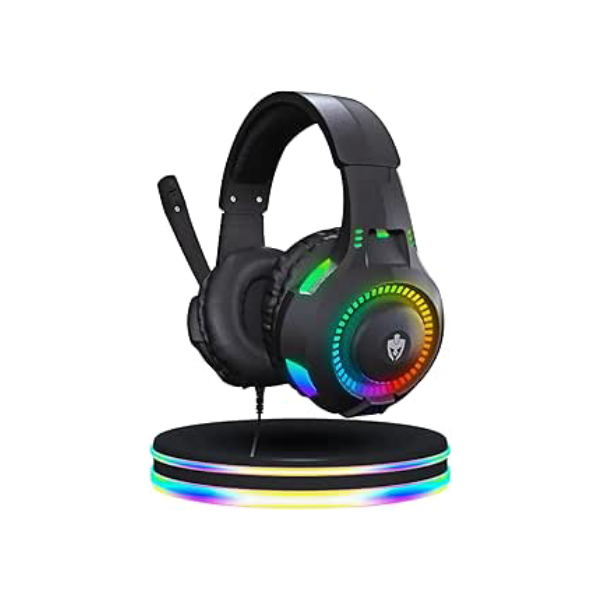 Headset Gamer Rival 307, Fone de Ouvido, Gamer, Iluminação RGB, com Microfone, Conexão P2 3.5mm, Compatível com PS4/PC/Xbox One, (Preto)