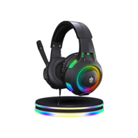 Headset Gamer Rival 307, Fone de Ouvido, Gamer, Iluminação RGB, com Microfone, Conexão P2 3.5mm, Compatível com PS4/PC/Xbox One, (Preto)