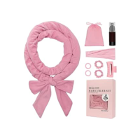 Modelador de Cachos Cetim, Bobs para Cabelo, Modelador de Cachos Sem Calor, Modelador de Cabelo, Bobes de Cabelo,Heatless Curls, Xuxinha de Cetim, Bob Cabelo, Modelador de Cetim Conjunto de 9 Peças
