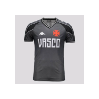 Camisa Kappa Vasco Supporter 2023 Cinza - Cinza