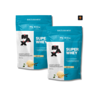Kit 2x Super Whey Protein Concentrado 900g Max Titanium Proteína Concentrada