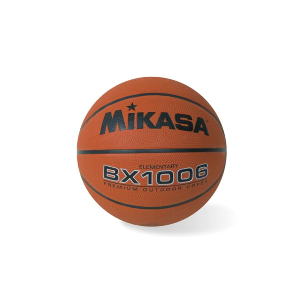 Mikasa Bola de basquete BX1006 série Varsity, tamanho 4-25 polegadas