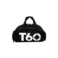 Bolsa Mala T60 Fitness Para Academia Treino Esporte E Viagem - Preto