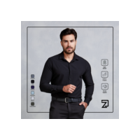 Camisa Slim Social Masculina Spandex