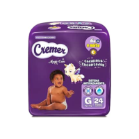 Fralda Cremer Jumbo G 24 Unidades
