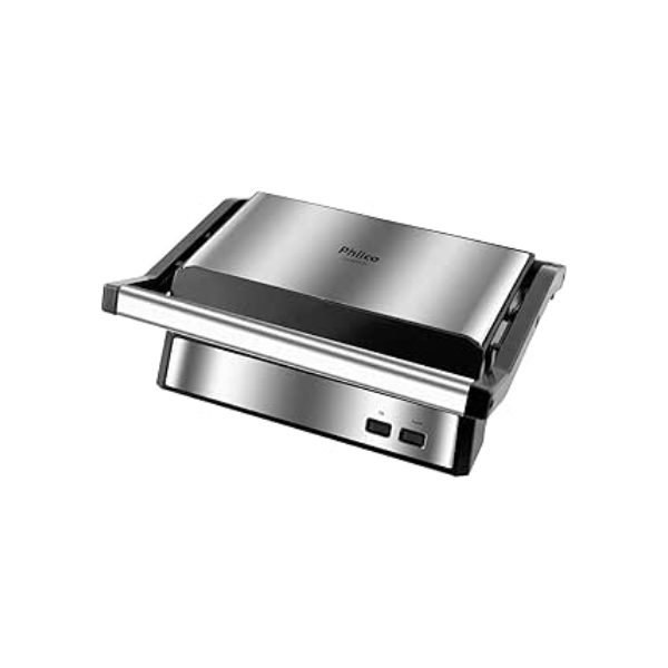 Grill e Sanduicheira 2 em 1 Inox PGR21PI Philco 220V