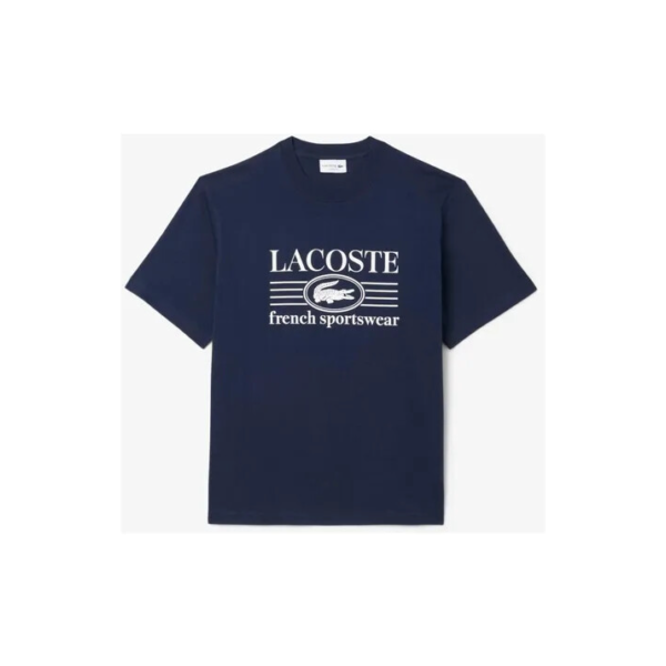 Camiseta Clássica Com Estampa De Algodão
