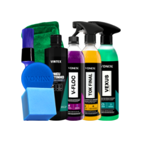 KIT SHAMPOO V-FLOC CERA TOK FINAL VEXUS VONIXX PRETINHO VINTEX