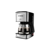 Cafeteira Elétrica Dolce Arome, Mondial, Preto/Inox, 550W, 110V - C-43-20X-SI