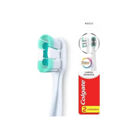 Escova Dental Colgate Total Limpeza Espumosa Suave 2 unidades