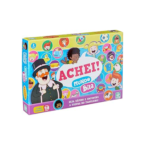 Nig Brinquedos Jogo Achei Mundo Bita
