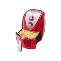 Fritadeira Sem Óleo Air Fryer 5L, Mondial, Vermelho/Inox, 1900W, 110V - AFN-50-RI