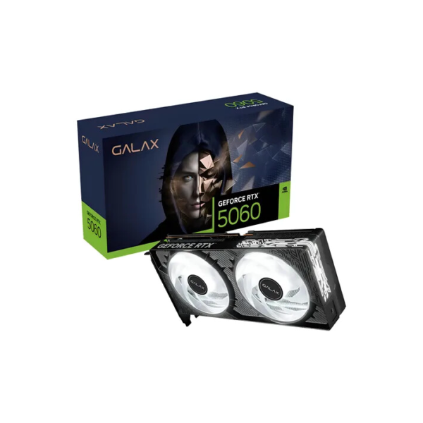 Placa De Video Rtx5060 8gb Black Gf 1-click Oc Galax