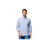 Camisa Masculina Kgkl1asi Com Manga Longa Em Algodão Hering