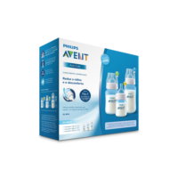 Kit 3 Mamadeira Avent Anticolica  Azul / Rosa 125, 260, 330ml - Philips Avent