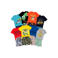 Kit 6 Peças De Roupa Infantil Menino Masculino Verão Atacado