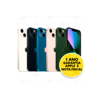 Celular iPhone 13 128gb 5g Dual Sim Lacrado Original 1 Ano de Garantia Apple