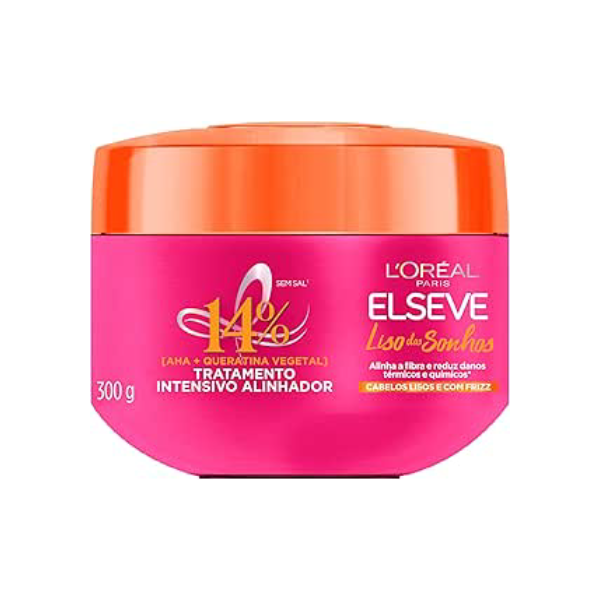 Creme de Tratamento L'Oréal Paris Elseve Liso dos Sonhos 300g