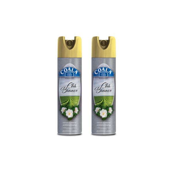 Kit Coala 2 Aerossol - Chá Branco