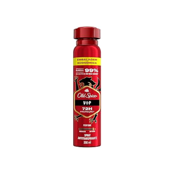 Desodorante Spray Antitranspirante Old Spice VIP - 200ml