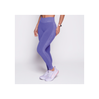 Calça Legging Fitness Sem Costura Canelada Poliamida Academia Fitness Sport Caminhada Push Up Selene