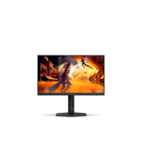 Monitor Gamer AOC 23,8 24G4/P 180Hz tela Widescreen IPS, Full HD, tempo de resposta 0,5ms - Preto