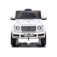 Zippy Toys, Carro Elétrico Infantil Mercedes Benz G500 12V com Controle Remoto - Branco