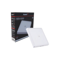 Painel Led Pop Sensor 21cm 18w 6500k Sob Quadrado Br Avant