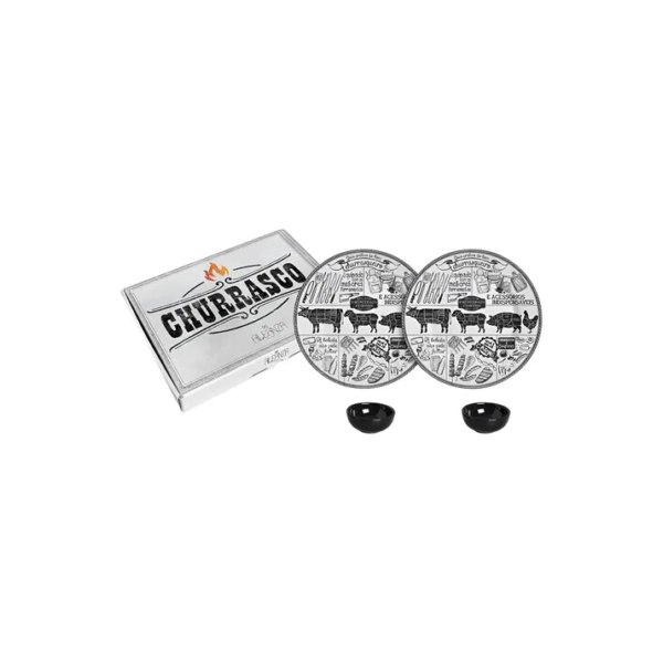 Kit Colecionável 4 Peças Acervo Churrasco - Alleanza