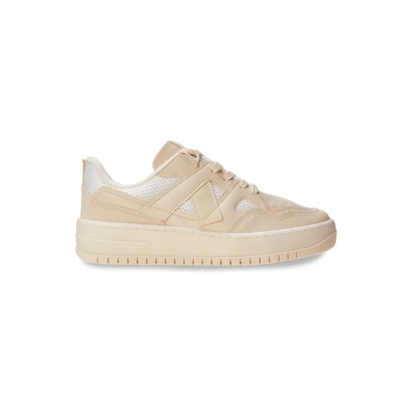 Tênis Casual Feminino Cabedal Em Sintético Vizzano