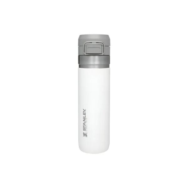 Garrafa Térmica Quick Flip Stanley 710ml Go Bottle Branco Cor Polar