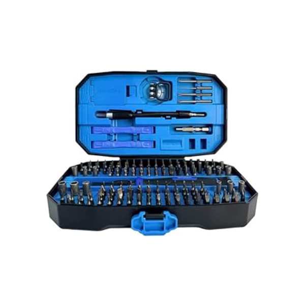 Kit Chaves De Fenda+ Bits Multifuncional 152 Peças, Maleta Organizadora, Ferramenta para reparo. Ire o