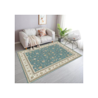 Tapete Sala Veludo Estampado Tipo Belga 200x150 Luxuoso Moderno
