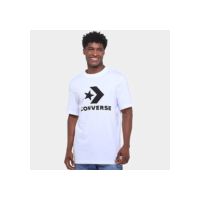 Camiseta Converse Go-To Star Chev Masculina - Branco