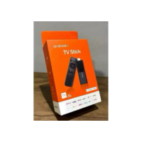Tv Stick / Smart Tv Android 4k Wi-fi Hdmi Streaming Cor Preto Tipo De Controle Remoto Mini