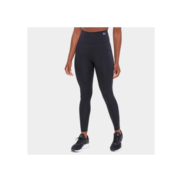 Calça Legging Lacoste Esportiva Feminina - Preto