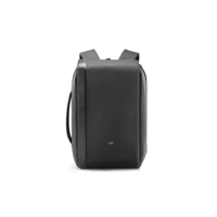 WB Mochila Maleta Executiva de Viagem para Notebook até 15,6" Office Safety Pro Impermeável Bolso Antifurto com Cadeado e Fechamento Magnético (Preto)