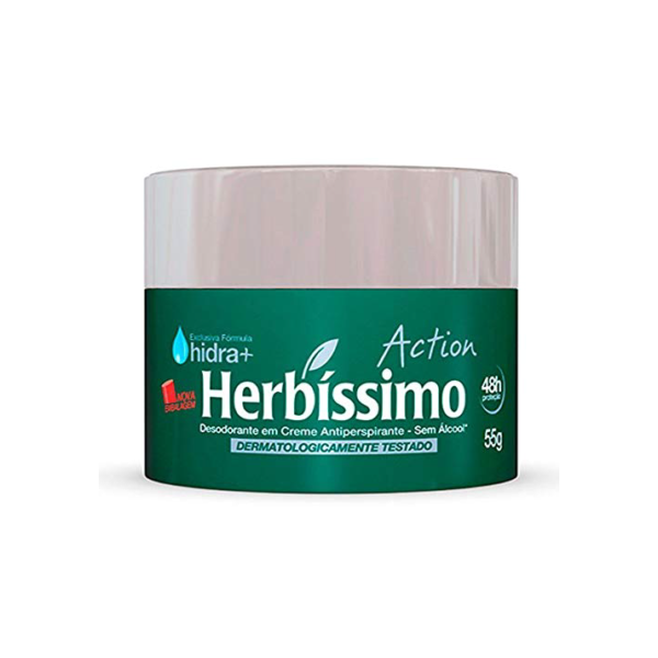 Herbissimo Desod. Creme Herb. Action 55Gr
