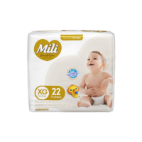 Mili Fralda Xg Pacote De 22 Fraldas
