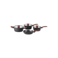 Jogo De Panelas Ceramic Life Sirius 4 Peças Indução Brinox