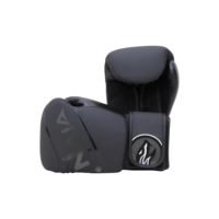 Luva Boxe Naja Black Extreme Muay Thai Sparring + Bolsa